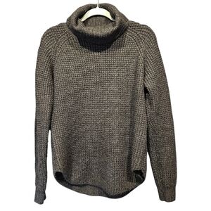 Women's Kühl Kuhl Sienna Turtleneck Pullover Sweater Gray Knit Small